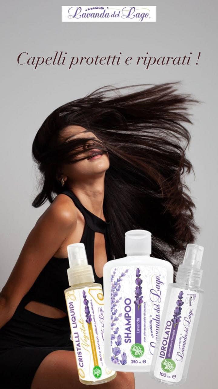 SCONTO 15% - shampoo, cristalli vegetali e idrolato di lavanda 