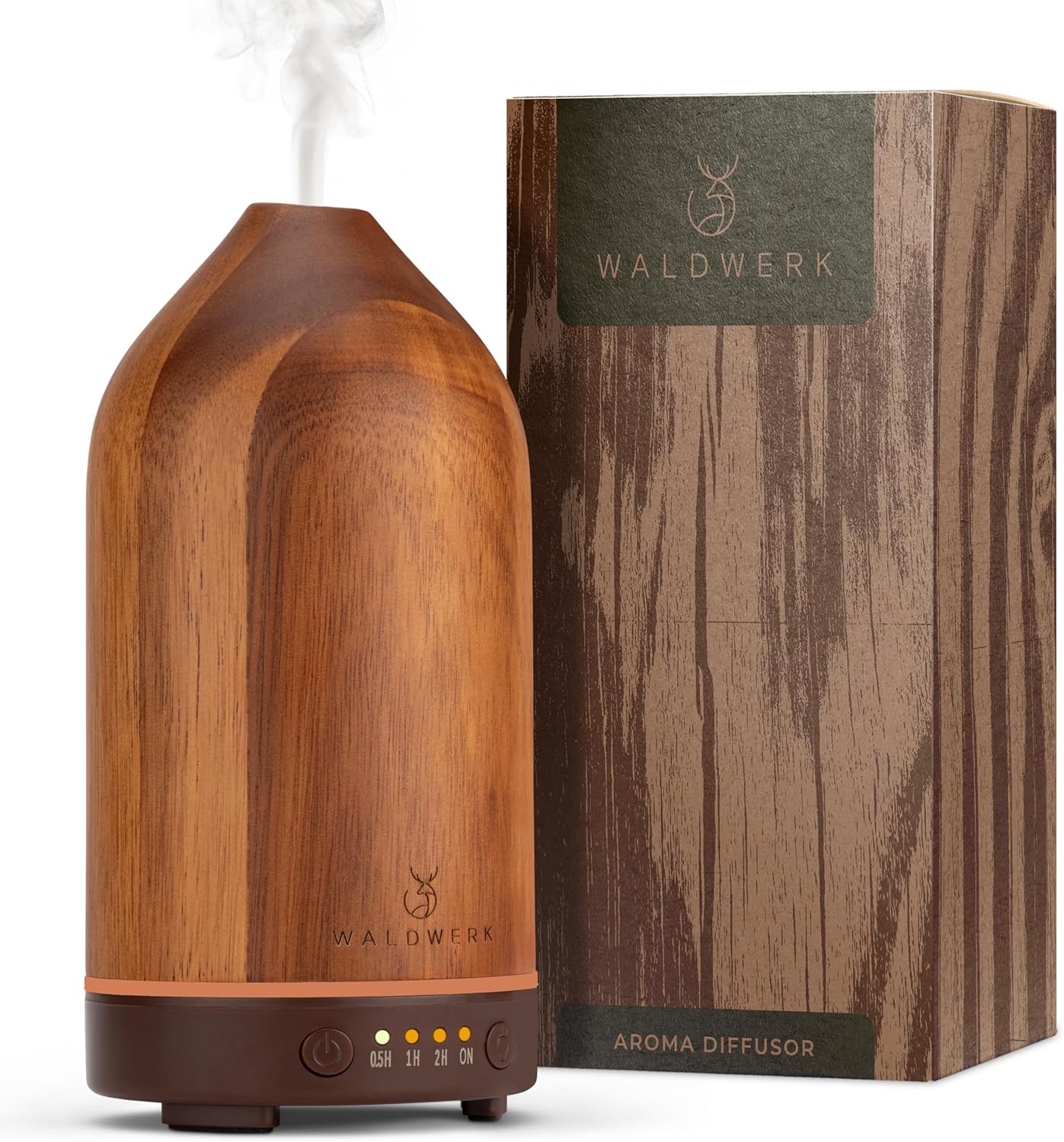 WALDWERK Diffusore di Oli essenziali (100ml) in pregiato legno di acacia